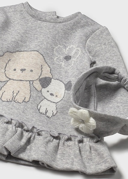 Vestito punto jacquard