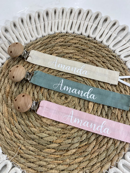 Catenella Portaciuccio in Mussola Personalizzabile