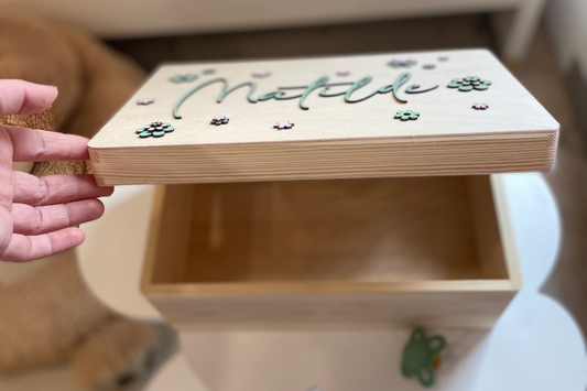 Scatola dei Ricordi - Green Flowers