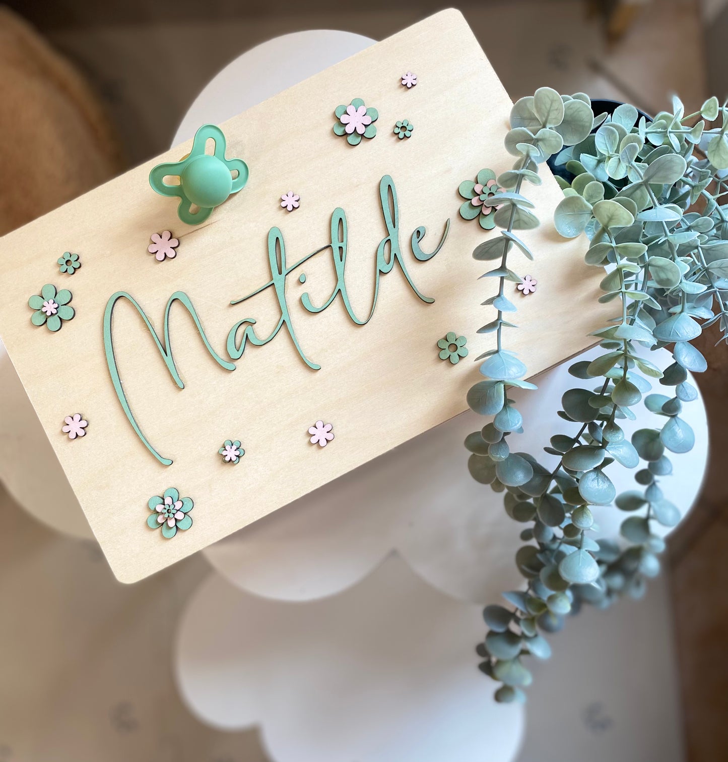 Scatola dei Ricordi - Green Flowers