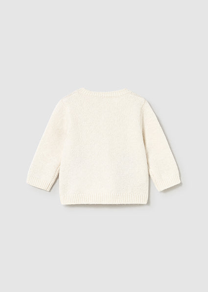 Cardigan in maglia neonata - Mela