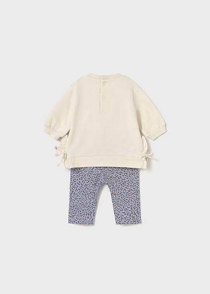 Compl.leggings 2 pezzi - Cream