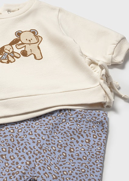 Compl.leggings 2 pezzi - Cream