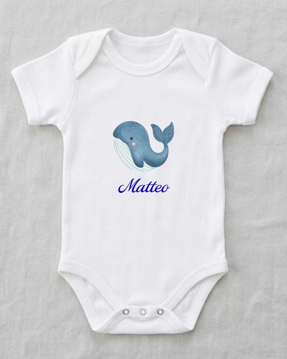 Body Neonato Personalizzato – Dolcezza in Puro Cotone