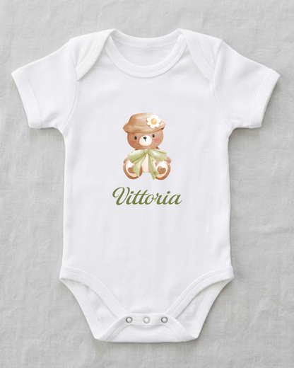 Body Neonato Personalizzato – Dolcezza in Puro Cotone