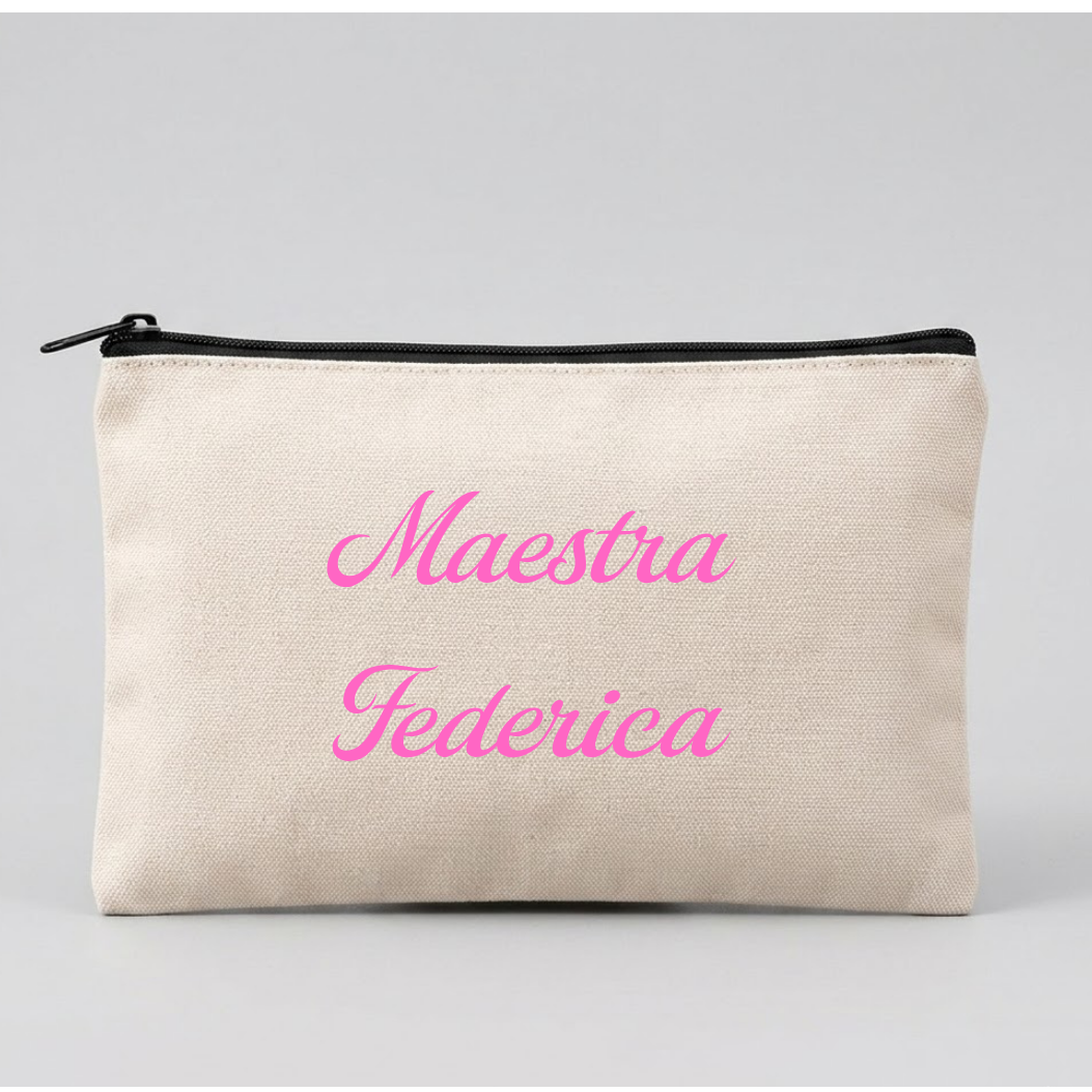 Pochette Personalizzata in Canvas