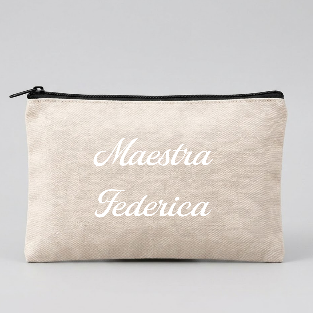 Pochette Personalizzata in Canvas