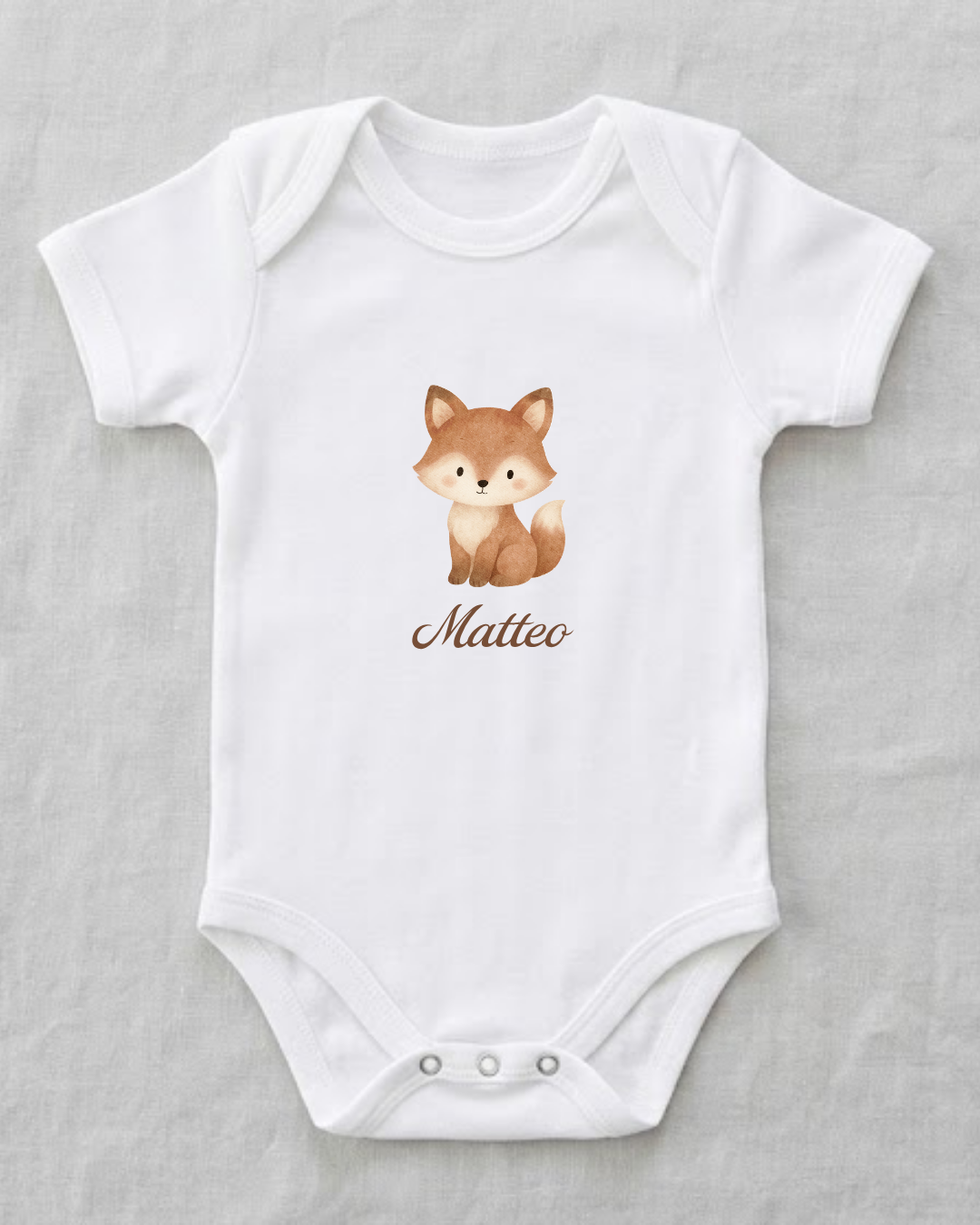 Body Neonato Personalizzato – Dolcezza in Puro Cotone