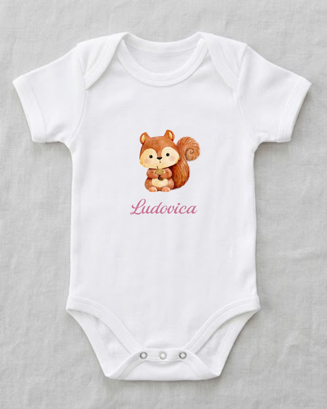 Body Neonato Personalizzato – Dolcezza in Puro Cotone