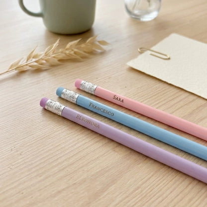 Matita con gommino "Color" Personalizzabile