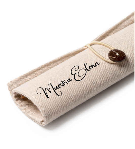 Astuccio in Juta e Cotone Personalizzato
