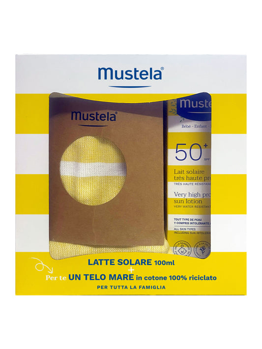Latte Solare 100 ml Spf 50+ e Telo mare