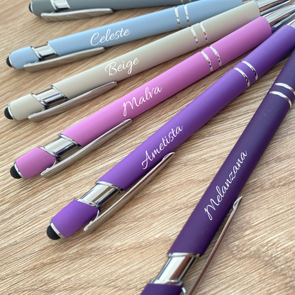 Penna Personalizzata con Gommino touch